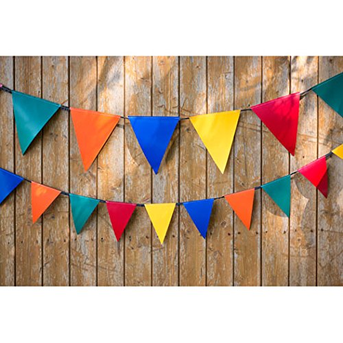 Wimpelkette Girlande NEU wetterfestem PVC,3 m Wimpel Girlande süße Bunte Wimpelkette, farbenfrohe Wimpeln für Draußen 22.057 Wimpelkette Girlande NEU wetterfestem PVC,3 m Wimpel Girlande süße Bunte Wimpelkette, farbenfrohe Wimpeln für Draußen 22.057 von Martinshof
