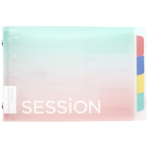 Maruman FM310-97 Loseblatt-Ordner Session Mini-Größe, 5 Löcher, Farbverlauf von Maruman