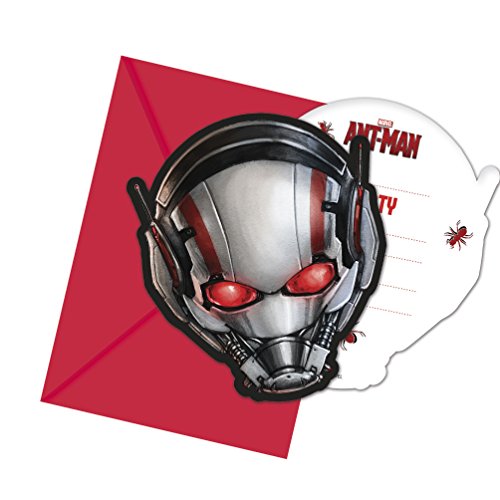 Marvel Ant-Man Gestanzte Einladungskarten mit Umschlag von Marvel