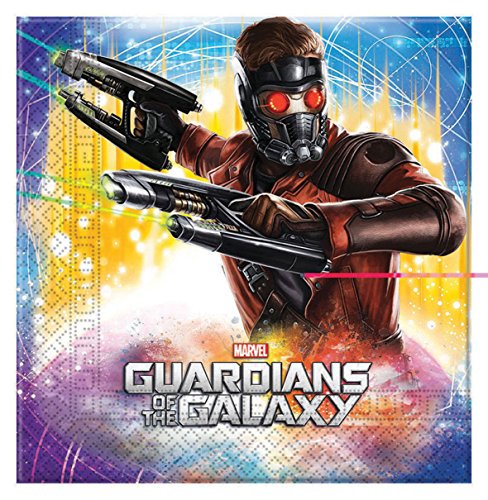 Marvel Unique Party 72019 Guardians of The Galaxy Papierservietten, 20 Stück Marvel Unique Party 72019 Guardians of The Galaxy Papierservietten, 20 Stück von Marvel
