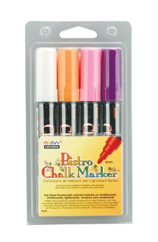 Bistro Chalk Marker Set 4/Pkg- Bistro Chalk Marker Set 4/Pkg- von Marvy Uchida