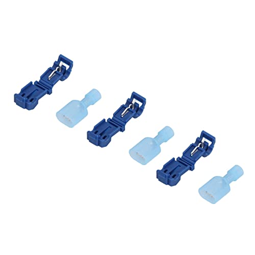 MasYosh 120pcs T-Hahndrahtanschlüsse, Schnelle Spleißdrähte-Klemmen für 16-14AWG, mit Sicherem Verriegelung und Korrosionsbeständigkeit für Haus- und Industrieverdrahtungsprojekte von MasYosh
