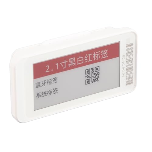 MasYosh Elektronisches Regal-Label, ESL-Preis Schild mit Automatischem Update für Einzelhandel Geschäfte Supermärkte, Tragbares Elektronisches ABS-Preis Schild von MasYosh