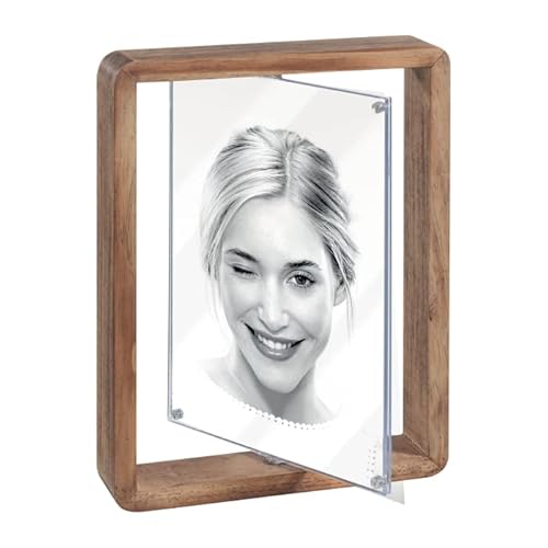 Mascagni Casa Bilderrahmen, 13 x 18 cm, Holz, doppelseitig, drehbar Mascagni Casa Bilderrahmen, 13 x 18 cm, Holz, doppelseitig, drehbar von Mascagni