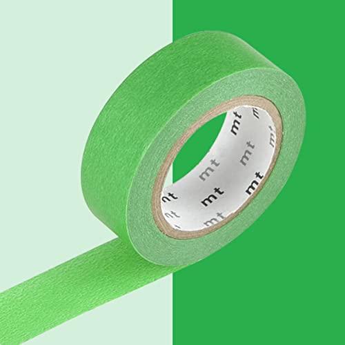 Masking Tape Dekoratives Klebeband einfarbig - Grün - 1,5 cm x 7 m von Masking Tape