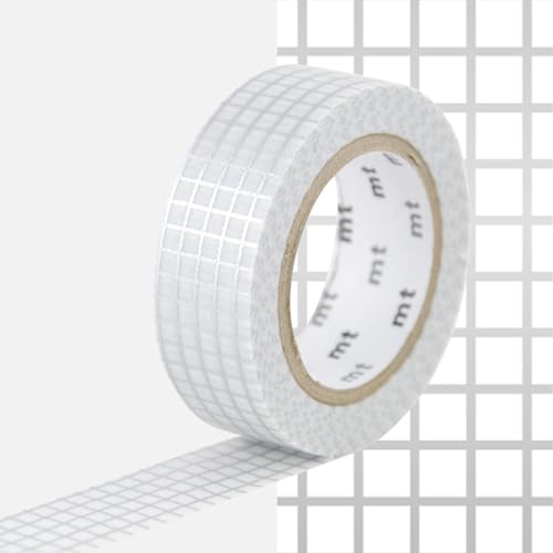Masking Tape Dekoratives Klebeband quadratisch - Silber - 1,5 cm x 7 m Masking Tape Dekoratives Klebeband quadratisch - Silber - 1,5 cm x 7 m von Masking Tape