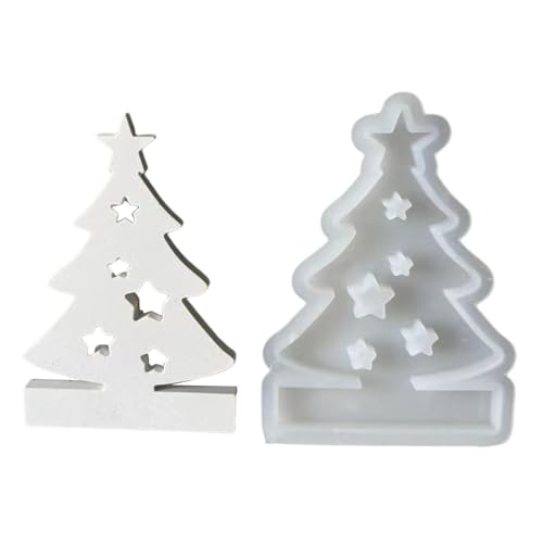 Masoog Resin Weihnachtsbaumform | Weihnachtsbaumform - Weihnachts Teelicht Kerzenhalter | Harz Kerzenständer Form, Guss-Epoxidharz Formen Für Zementornamente, Gips, Heimdekoration Masoog Resin Weihnachtsbaumform | Weihnachtsbaumform - Weihnachts Teelicht Kerzenhalter | Harz Kerzenständer Form, Guss-Epoxidharz Formen Für Zementornamente, Gips, Heimdekoration von Masoog