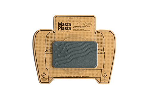 MastaPlasta Leder-Reparaturflicken selbstklebend Premium. Flagge 10cmx6cm. Wählen Sie Farbe. Erste Hilfe für Sofas, Autositze, Handtaschen, Jacken usw von MastaPlasta