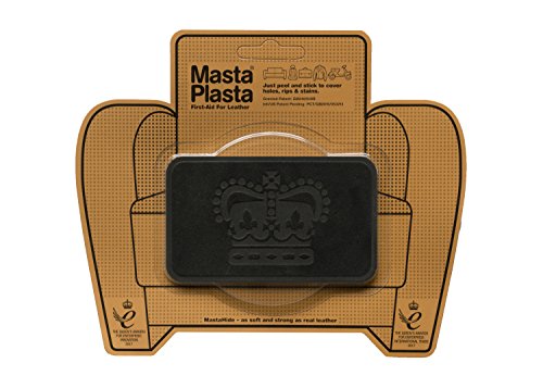 MastaPlasta Premium Wildleder Flicken Selbstklebend - Schwarz Wildleder - 10cm x 6cm. Design: Krone. Dekoration oder Reparatur für Sofas, Autositze, Handtaschen, Jacken MastaPlasta Premium Wildleder Flicken Selbstklebend - Schwarz Wildleder - 10cm x 6cm. Design: Krone. Dekoration oder Reparatur für Sofas, Autositze, Handtaschen, Jacken von MastaPlasta