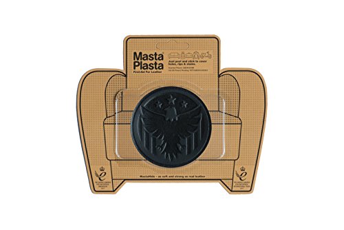 MastaPlasta Selbstklebende Premium Leder Reparatur Rund Patch - Schwarz Adler 8cm x 8cm. Sofortige Polsterung Qualität Patch für Sofas, Autositze, Jacken, DIY MastaPlasta Selbstklebende Premium Leder Reparatur Rund Patch - Schwarz Adler 8cm x 8cm. Sofortige Polsterung Qualität Patch für Sofas, Autositze, Jacken, DIY von MastaPlasta