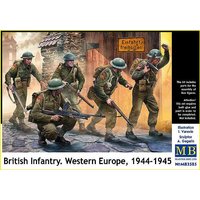 British Infantry - Western Europe 1944-1945 von Master Box Plastic Kits