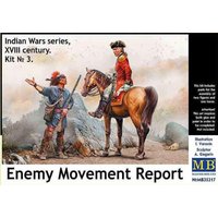 Enemy Movement Report - Indian Wars Series, XVIII century. Kit No. 3 von Master Box Plastic Kits