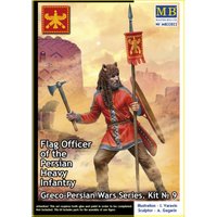 Flag Officer of the Persian Heavy Infantry - Greco-Persian Wars Series. Kit 9 von Master Box Plastic Kits