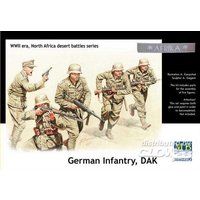 Germ. infan.,DAK. N. Africa desert batt. von Master Box Plastic Kits