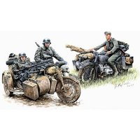 Kradschutzen: Ger. motorcycle troops von Master Box Plastic Kits