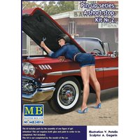 Pin-up series - A short stop - Kit No. 2 von Master Box Plastic Kits