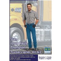 Stan (Long Haul) Thompson - Truckers series - Kit No.2 von Master Box Plastic Kits