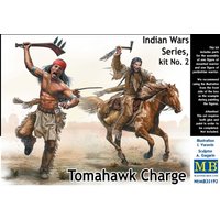 Tomahawk charge - Indian War Series - Kit No. 2 von Master Box Plastic Kits