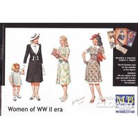 Women of WWII von Master Box Plastic Kits