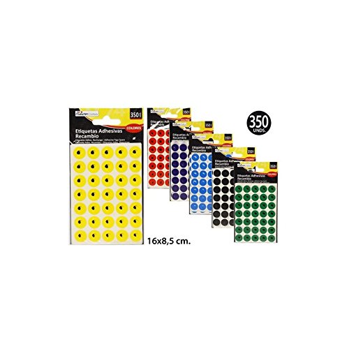 Masterclass 350 Stück Nachfüll-Etiketten, Farbe von Master Class