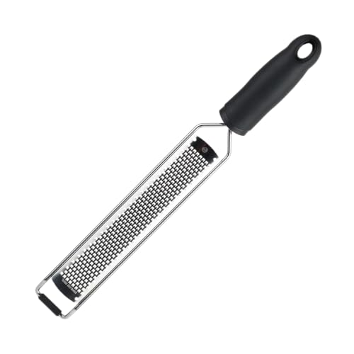 MasterChef Parmesanreibe/Zestenreißer, Küchenreibe, Zitronreibe, Zester, Ingwerreibe, Soft Griff Micro Planing Tool, Perfekt für Fein Geriebene Gewürze, Handreibe, Spülmaschinenfest MasterChef Parmesanreibe/Zestenreißer, Küchenreibe, Zitronreibe, Zester, Ingwerreibe, Soft Griff Micro Planing Tool, Perfekt für Fein Geriebene Gewürze, Handreibe, Spülmaschinenfest von MasterChef
