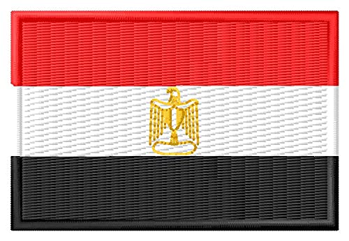 Flagge Ägypten Aufnäher Parche Bordado brodé Patch écusson Toppa ricamata von Homry