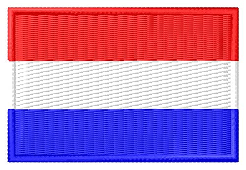 Flagge Holland Patch Niederlande Nederland Aufnäher Parche Bordado brodé Patch écusson Toppa ricamata von Masterpatch