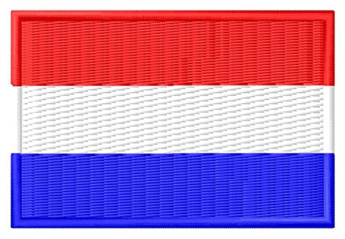 Flagge Holland Patch Niederlande Nederland Aufnäher Parche Bordado brodé Patch écusson Toppa ricamata von Homry