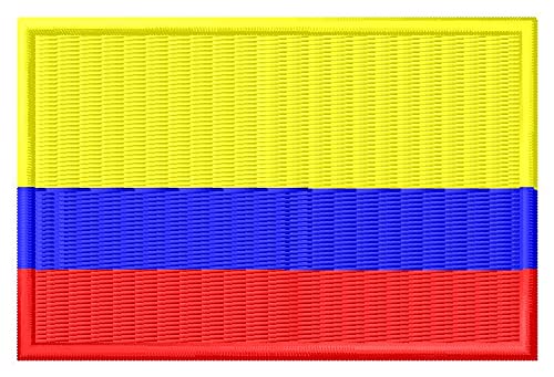 Flagge Kolumbien Aufnäher Parche Bordado Brodé Patch écusson Toppa Ricamata von Masterpatch