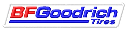 Masterpatch Aufnäher für Fans Goodrich BF Patch Racer Racing Biker Motorrad Motobike Parche Bordado Brodé Patch écusson Toppa Ricamata von SUEGMO