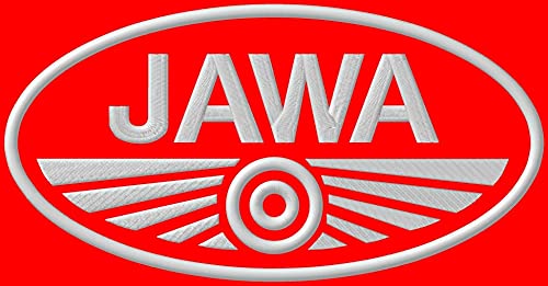 Jawa Logo XL 175 250 350 TS Patch Chopper Motorrad Motobike Motorrad Patch Parche Bordado Brodé Patch écusson Toppa ricamata von Masterpatch