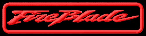 Masterpatch Hon Fireblade Patch für Honda Fireblade Bikers 900 929 954 1000 Motorrad Motorrad Aufnäher Parche Bordado Brodé Patch écusson Toppa Ricamata von Lupsty