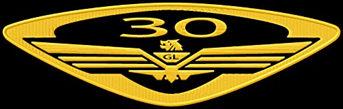 Masterpatch Hon Gold Wing 30th Anniversary Goldwing XL Patch für Honda Goldwing Bikers Chopper Motorrad Motobike Motorrad Aufnäher Parche Bordado Brodé Patch écusson Toppa Ricamata Masterpatch Hon Gold Wing 30th Anniversary Goldwing XL Patch für Honda Goldwing Bikers Chopper Motorrad Motobike Motorrad Aufnäher Parche Bordado Brodé Patch écusson Toppa Ricamata von Masterpatch