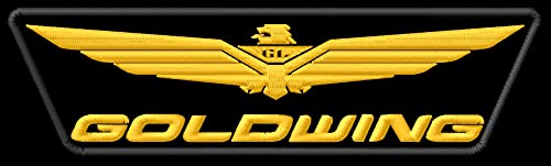 Masterpatch Gold Wing Goldwing Wide Wings Patch für Honda Goldwing Biker 1500 1800 Motorrad 16,20 x 4,50 cm Bestickter Aufnäher zum Aufbügeln Hergestellt in der EU Masterpatch Gold Wing Goldwing Wide Wings Patch für Honda Goldwing Biker 1500 1800 Motorrad 16,20 x 4,50 cm Bestickter Aufnäher zum Aufbügeln Hergestellt in der EU von Masterpatch