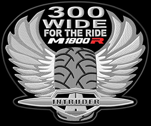 Masterpatch Suz Intruder M1800R 300 Wide XL Patch für Suzuki Intruder Bikers VS 800 1400 1500 Chopper Motorrad Motobike Motorrad Aufnäher parche Bordado brodé Patch écusson Masterpatch Suz Intruder M1800R 300 Wide XL Patch für Suzuki Intruder Bikers VS 800 1400 1500 Chopper Motorrad Motobike Motorrad Aufnäher parche Bordado brodé Patch écusson von Masterpatch