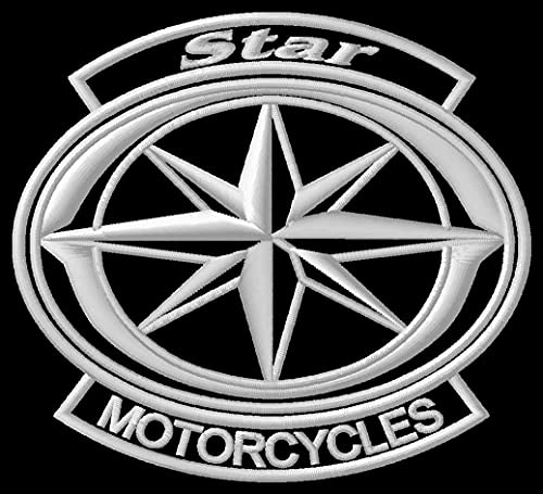 Masterpatch Yam Drag Star S Patch für Yamaha Drag Star Bikers 125 250 400 650 950 1100 Motorrad Motorrad Aufnäher Parche Bordado Brodé Patch écusson Toppa Ricamata von Masterpatch