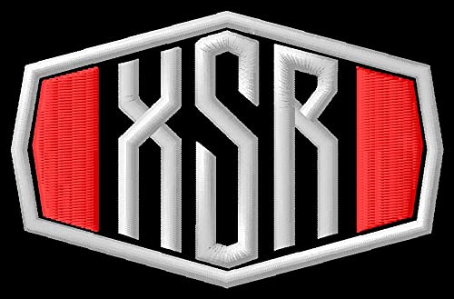 Masterpatch Yam XSR Patch für Yamaha XSR Bikers 125 155 250 300 700 900 Motorrad Motorrad Aufnäher Parche Bordado Brodé Patch écusson Toppa Ricamata von Masterpatch