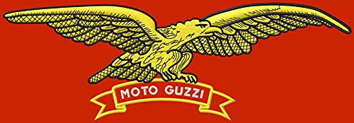 Moto Guzzi Adler XL Patch Motorrad Motorrad Aufnäher parche Bordado brodé patch écusson toppa ricamata von Masterpatch