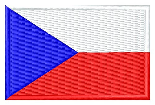 Tschechische Flagge Aufnäher Parche Bordado Brodé Patch écusson Toppa Ricamata von Masterpatch