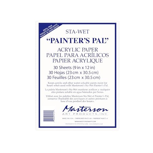 Masterson Painter's Pal Acrylpapier, 30 Blatt von Masterson