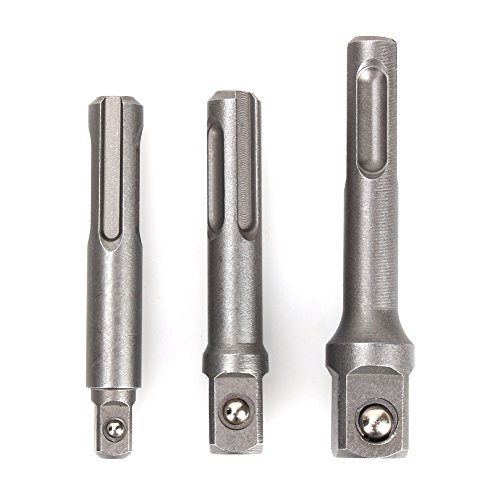 Masyrt 3pcs/Set Plus Impact Drill Bits Socket Adapter Converter Set 1/4 '', 3/8 '', 1/2 '' - Enthält Pneumatische Adapter, Luftschraubendreher -Sockel für den Einsatz von Impact Treiber. Masyrt 3pcs/Set Plus Impact Drill Bits Socket Adapter Converter Set 1/4 '', 3/8 '', 1/2 '' - Enthält Pneumatische Adapter, Luftschraubendreher -Sockel für den Einsatz von Impact Treiber. von Masyrt