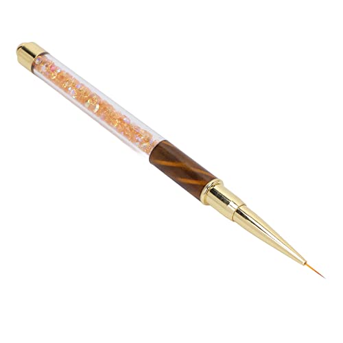 Masyrt Maniküre Liner Stift, Nagel - -Picker, Punktstift, Nagelkunst -DIY -Dekorationswerkzeug für Haushaltsnagelgeschäft) (Orange Streifen (mittlere Zuglinie)) von Masyrt