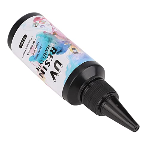 Masyrt Schnelles Härtungs -UV -Harz für Basteldekorationen, Transparente Farbe, Anti vergilbter, Klarer UV Kleberharzkleber, Klares Guss Beschichtung (60g) von Masyrt