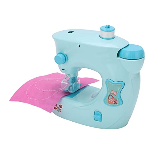 Masyrt Tragbare -Mini -Nähmaschinenspielzeugkit, Elektrosimulationsnähmaschine für über 3 Jahre, Kinderspielzeug, Glatt von Masyrt
