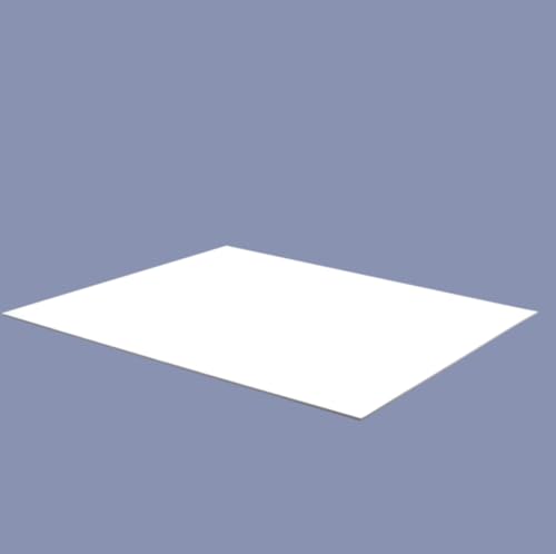 Karton, 5 mm, Weiß, 100 x 70 cm (2) von Materia Prima