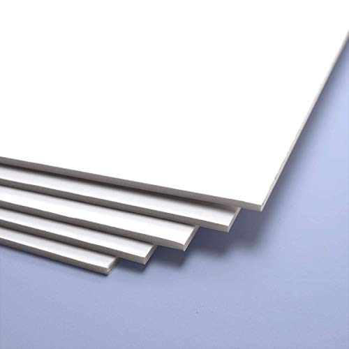 Materia Prima Pappe für Modellbau, Schilder und Halterungen, Bastelbrett, Mehrzweckbügeleisen, leicht zu schneiden, A3 und A4, verschiedene Stärken und Farben, Weiß, 3 mm, A4, 30 Stück Materia Prima Pappe für Modellbau, Schilder und Halterungen, Bastelbrett, Mehrzweckbügeleisen, leicht zu schneiden, A3 und A4, verschiedene Stärken und Farben, Weiß, 3 mm, A4, 30 Stück von Materia Prima