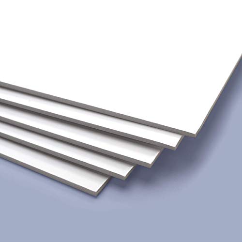 Materia Prima Schaumstoffplatte für Modellbau, Schilder und Träger. Schaumstoffkarton zum Basteln. Leicht zu schneidende expandierte Polystyrolplatte. Foamboard Kapa Platte. Weiß, 50x70 cm 2 mm. Materia Prima Schaumstoffplatte für Modellbau, Schilder und Träger. Schaumstoffkarton zum Basteln. Leicht zu schneidende expandierte Polystyrolplatte. Foamboard Kapa Platte. Weiß, 50x70 cm 2 mm. von Materia Prima