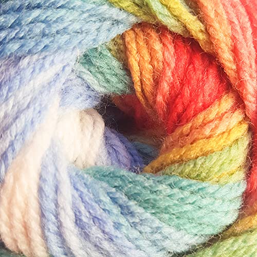 James C. Brett Aurora Mehrfarbiges Garn, 100 g, DK-Farbton AU09 James C. Brett Aurora Mehrfarbiges Garn, 100 g, DK-Farbton AU09 von Material