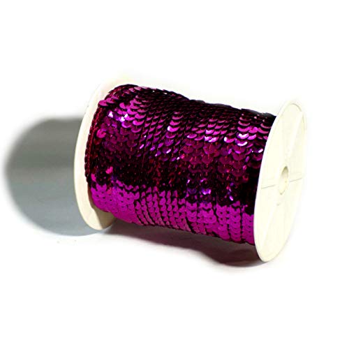 Matsa 50 m Nähband, 6 mm, Paillettenrolle, für Kleidung, Dekorationen, Schmuck, Kostüme, Nähen, Verzierungen, Bänder, DIY, Basteln, Violett, einzigartig Matsa 50 m Nähband, 6 mm, Paillettenrolle, für Kleidung, Dekorationen, Schmuck, Kostüme, Nähen, Verzierungen, Bänder, DIY, Basteln, Violett, einzigartig von Matsa