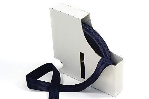 Matsa BOXRL19/3 20 m, Faltbares Band, 19 mm, elastisches Biegeband, hohe Elastizität, für Masken, Nähen, Kleidung, Basteln, DIY, Stoff, Marineblau Matsa BOXRL19/3 20 m, Faltbares Band, 19 mm, elastisches Biegeband, hohe Elastizität, für Masken, Nähen, Kleidung, Basteln, DIY, Stoff, Marineblau von Matsa